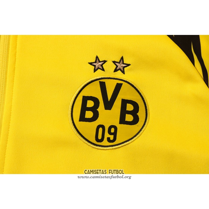Chaqueta con Capucha del Borussia Dortmund 2021 Amarillo